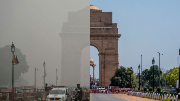 lockdown gives northern india a 20 year low air pollution 2