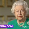 the queen wore another green screen outfit and the internet rejoiced