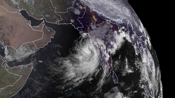 cyclone nisarga satellite