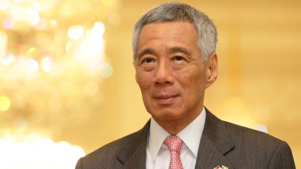 lee hsien loong portrait 2020