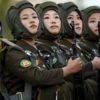 north korea female soldiers