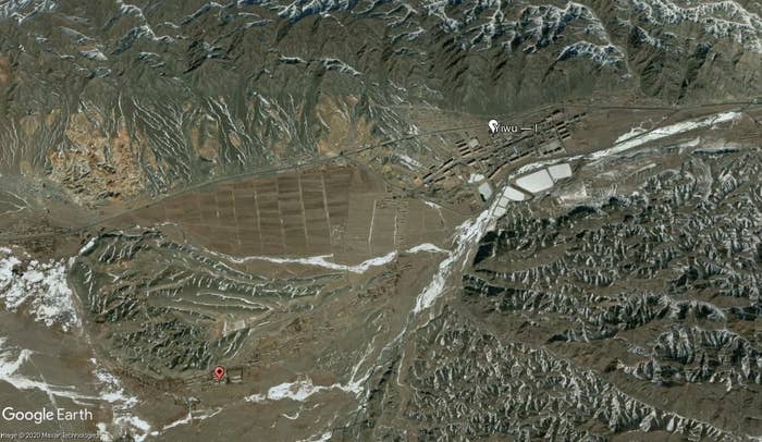 Blanked-Out Spots On China's Maps Helped Us Uncover Xinjiang's Camps